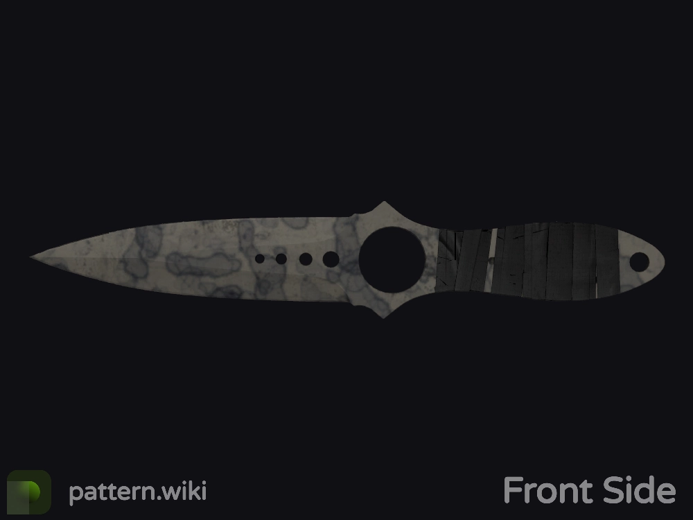 Skeleton Knife Stained seed 412