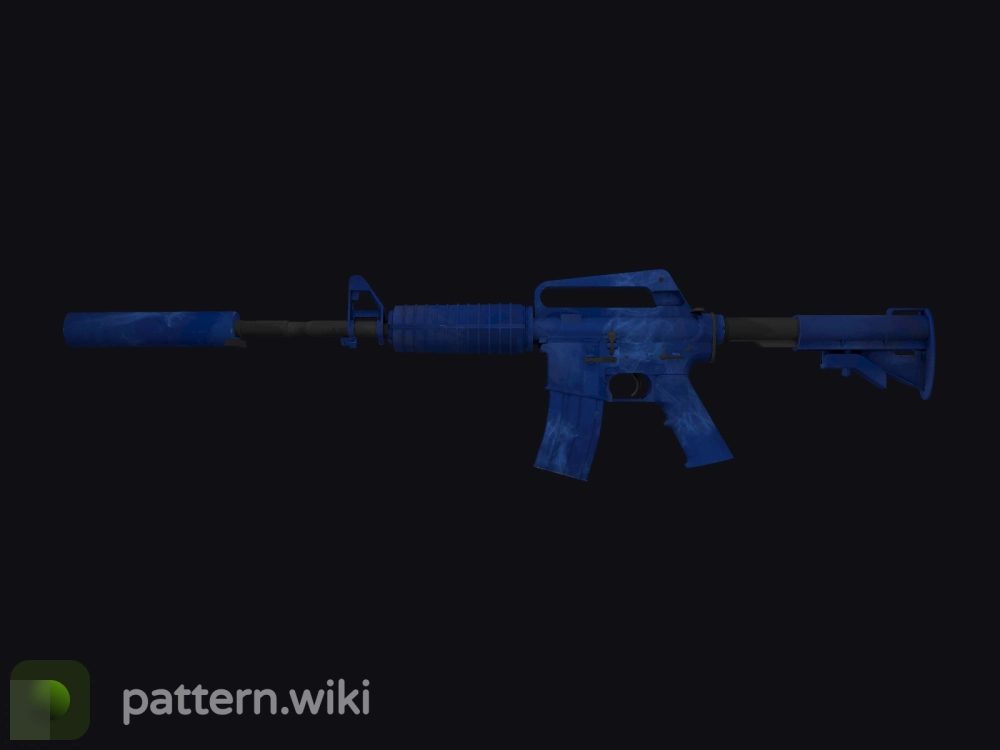 M4A1-S Blue Phosphor seed 695