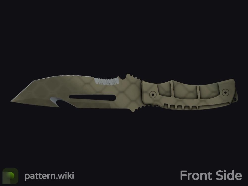 Survival Knife Safari Mesh seed 369