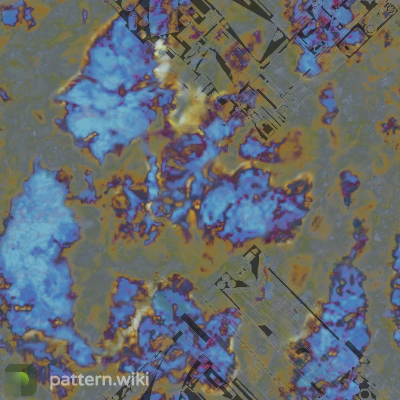 AK-47 Case Hardened seed 536 pattern template