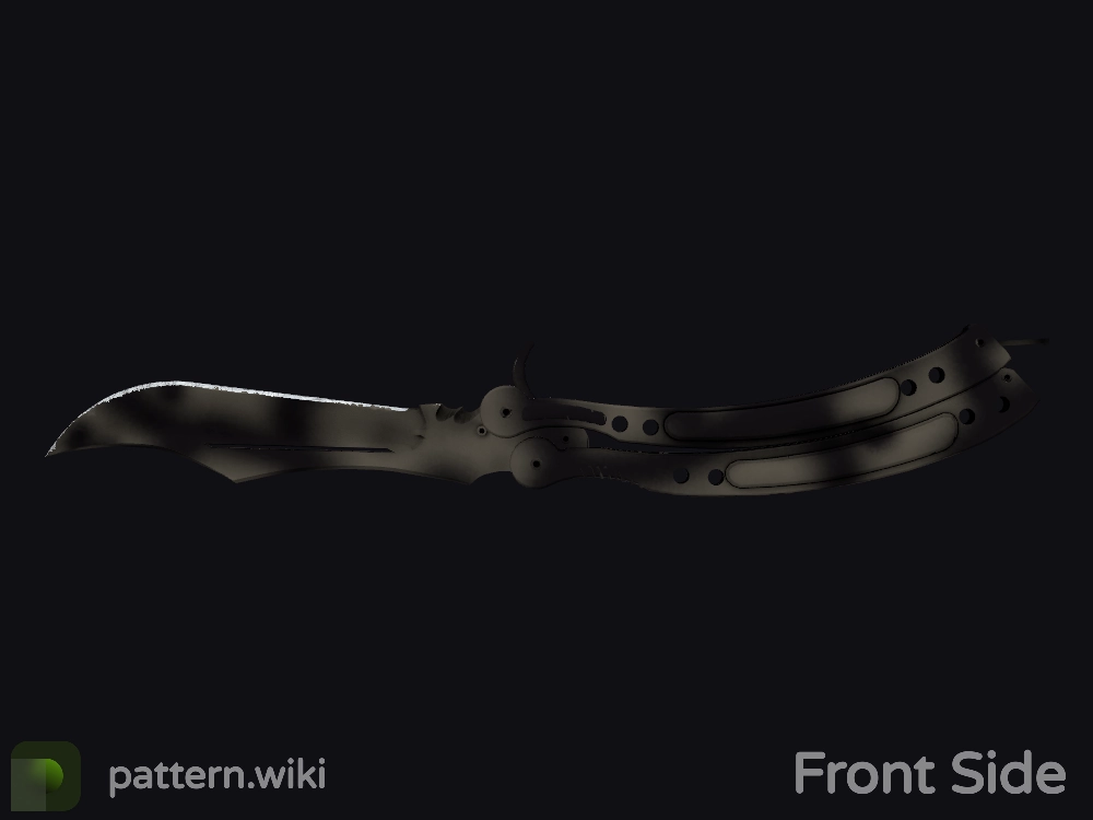 Butterfly Knife Scorched seed 825