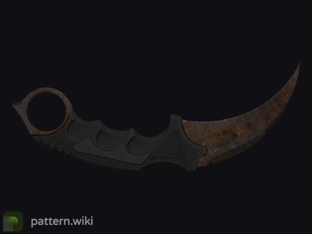 Karambit Rust Coat seed 282