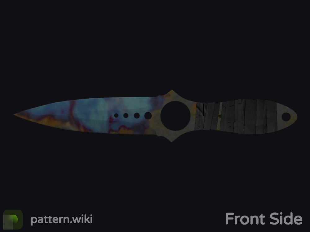 Skeleton Knife Case Hardened seed 107