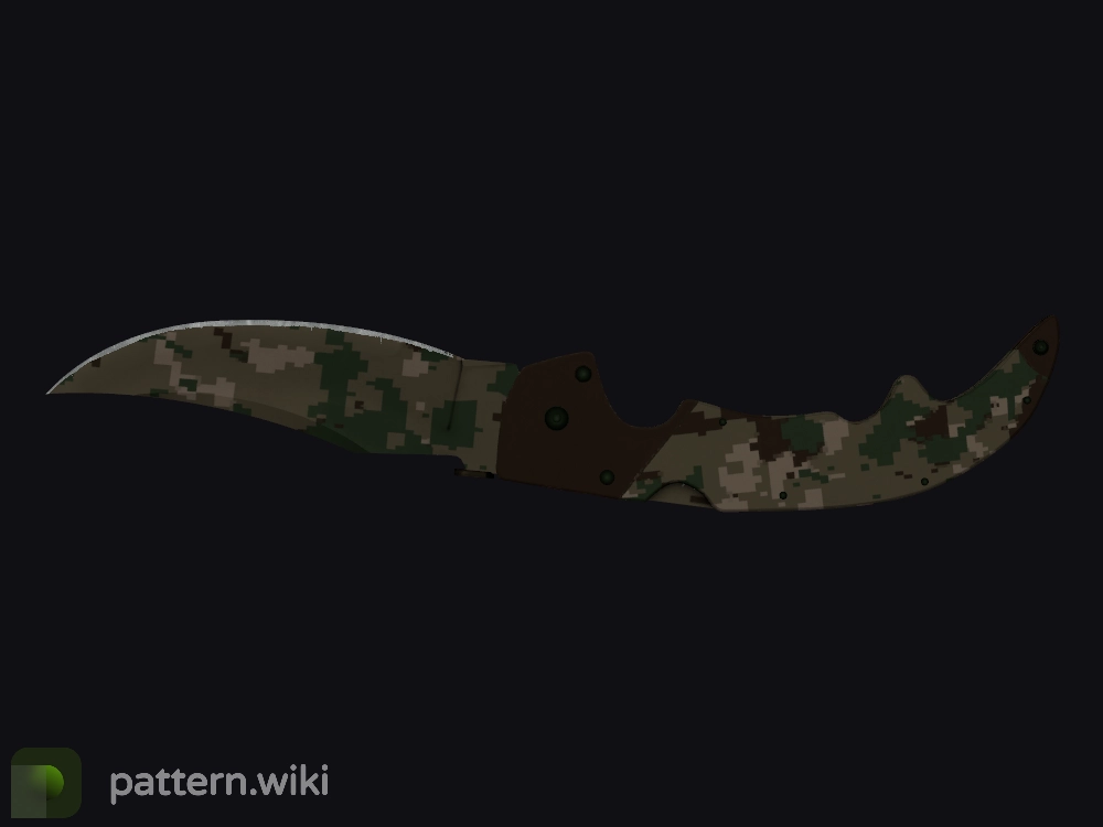 Falchion Knife Forest DDPAT seed 425