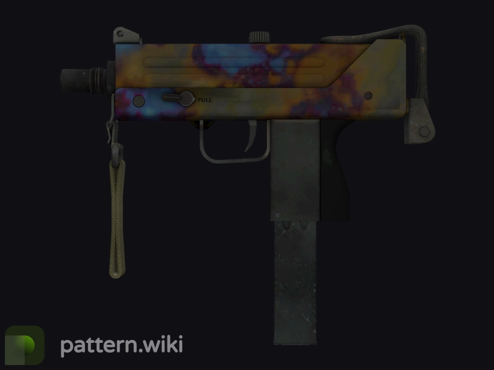 MAC-10 Case Hardened seed 757