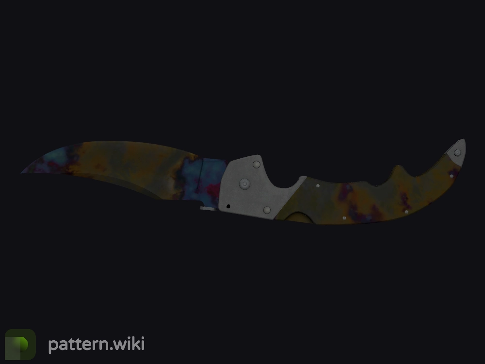 Falchion Knife Case Hardened seed 271