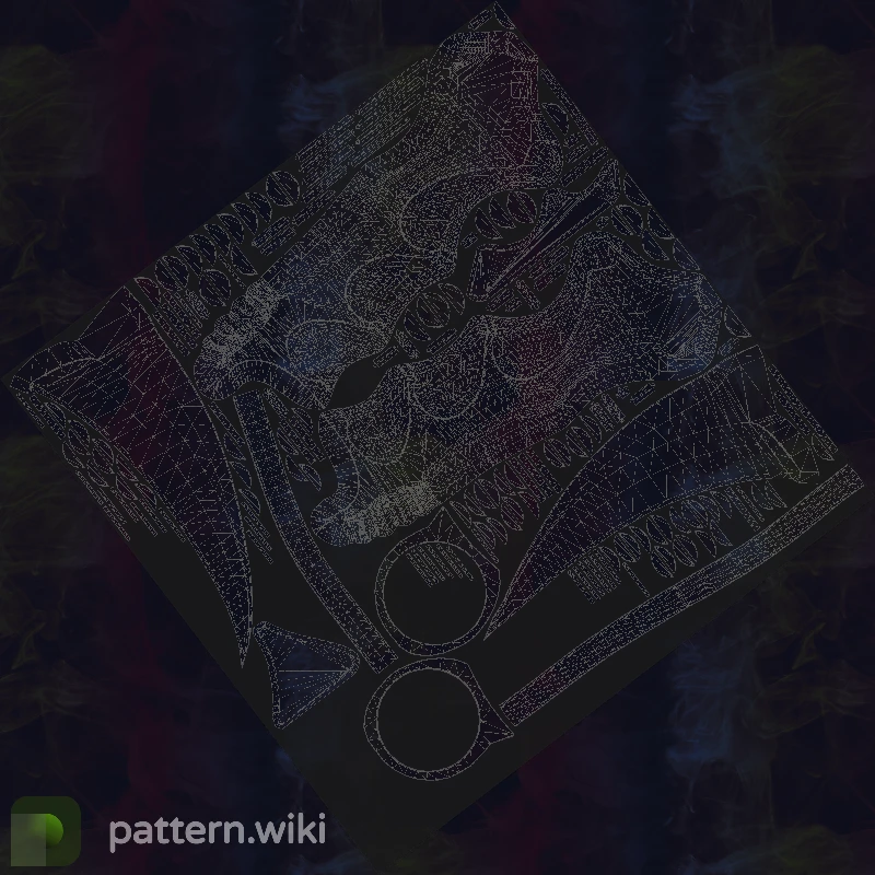 Karambit Doppler seed 888 pattern template