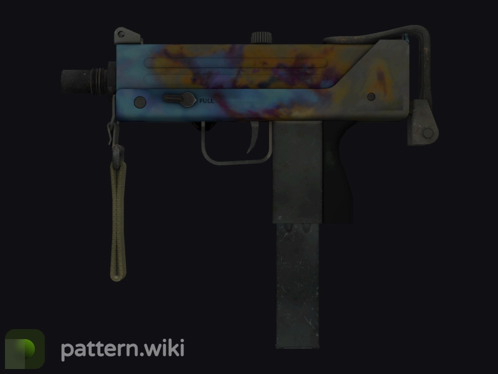 MAC-10 Case Hardened seed 612