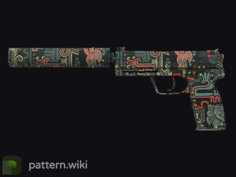 USP-S Ancient Visions seed 618