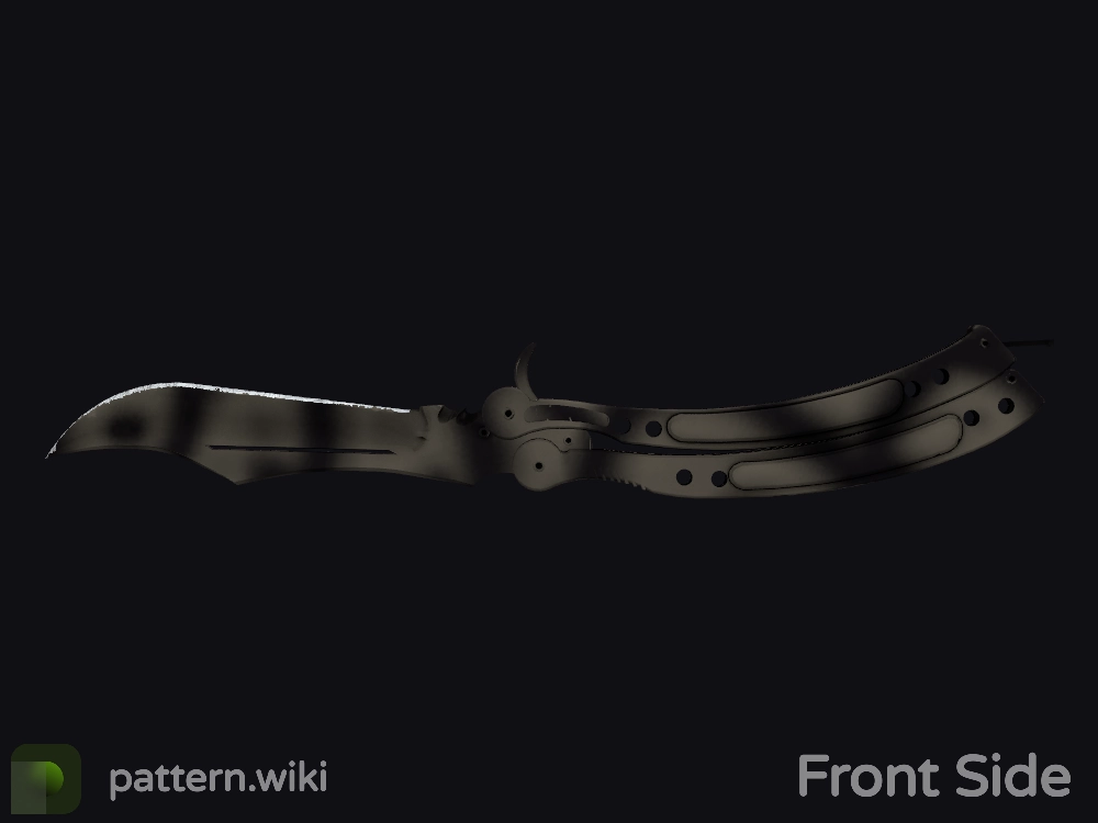 Butterfly Knife Scorched seed 846