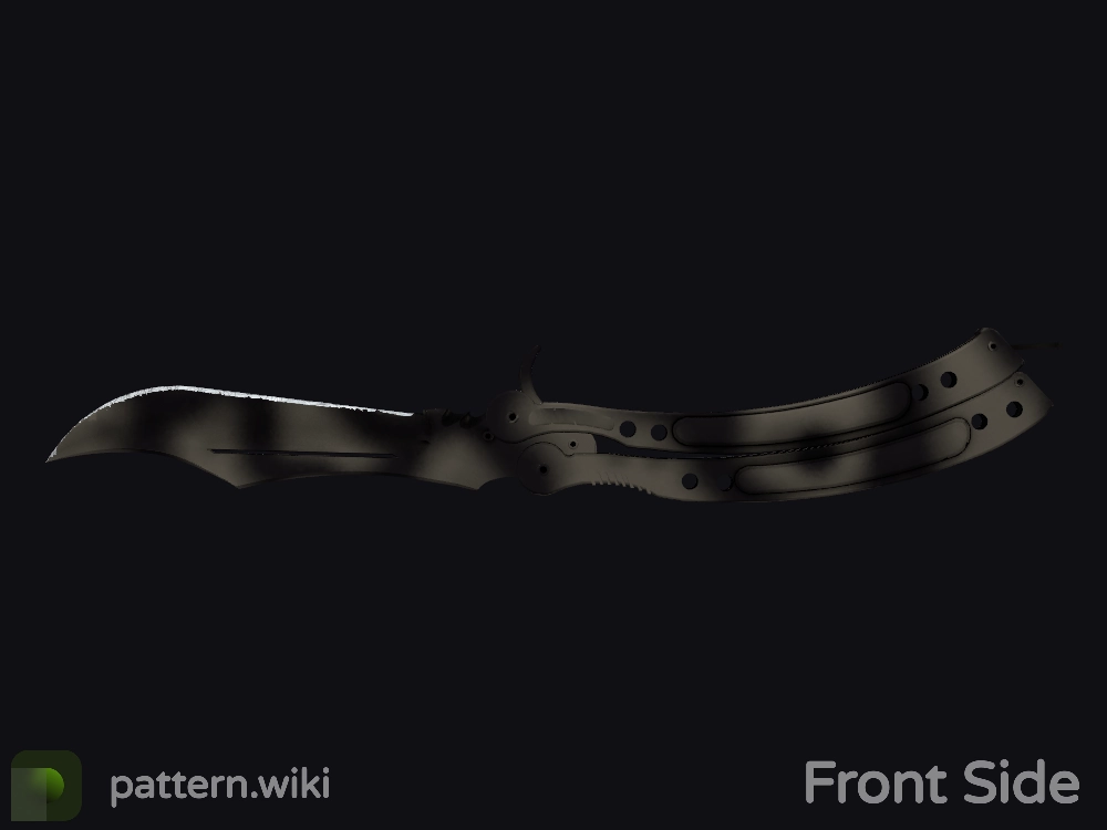 Butterfly Knife Scorched seed 409