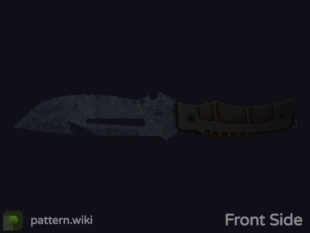 Survival Knife Blue Steel seed 332