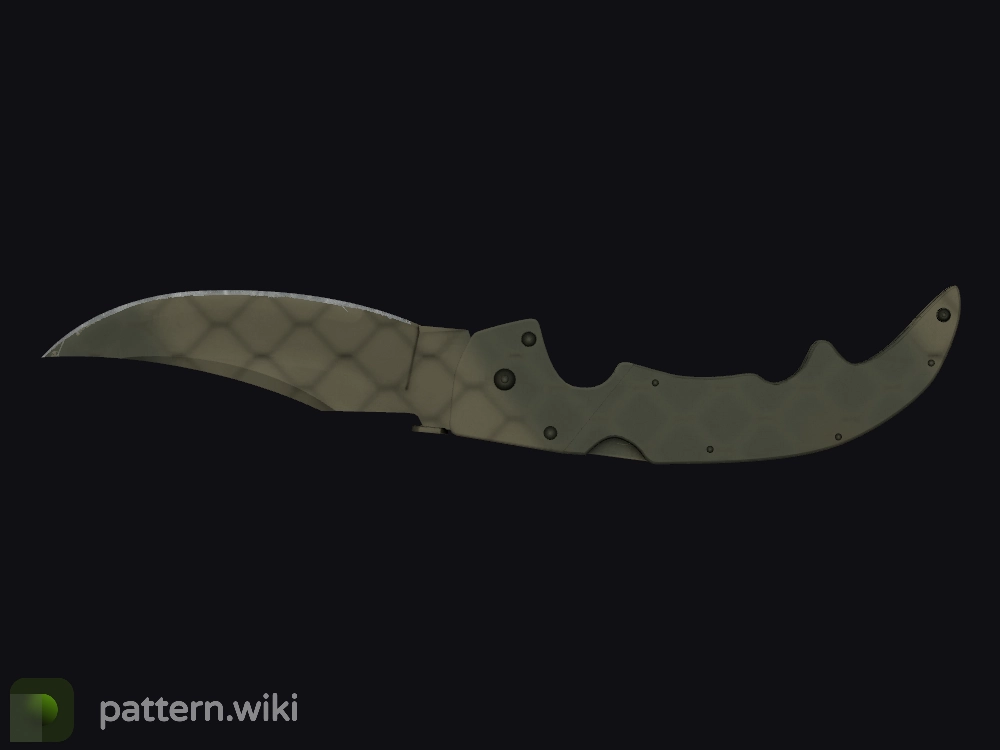 Falchion Knife Safari Mesh seed 704