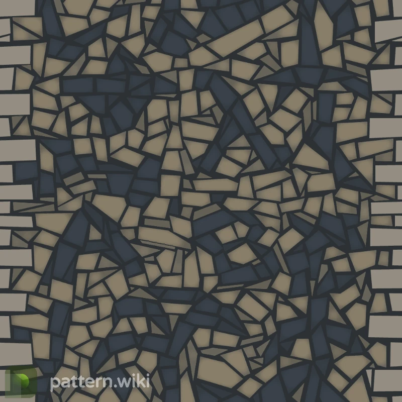 SCAR-20 Stone Mosaico seed 0 pattern template