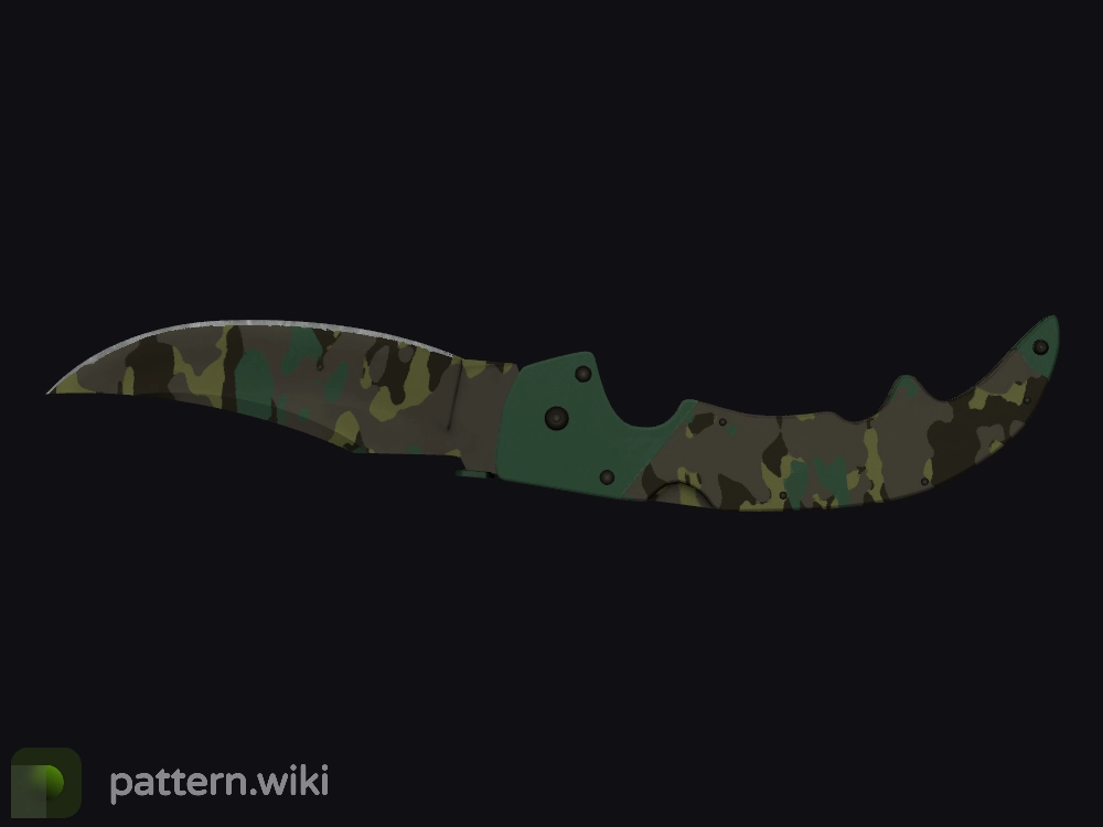 Falchion Knife Boreal Forest seed 923