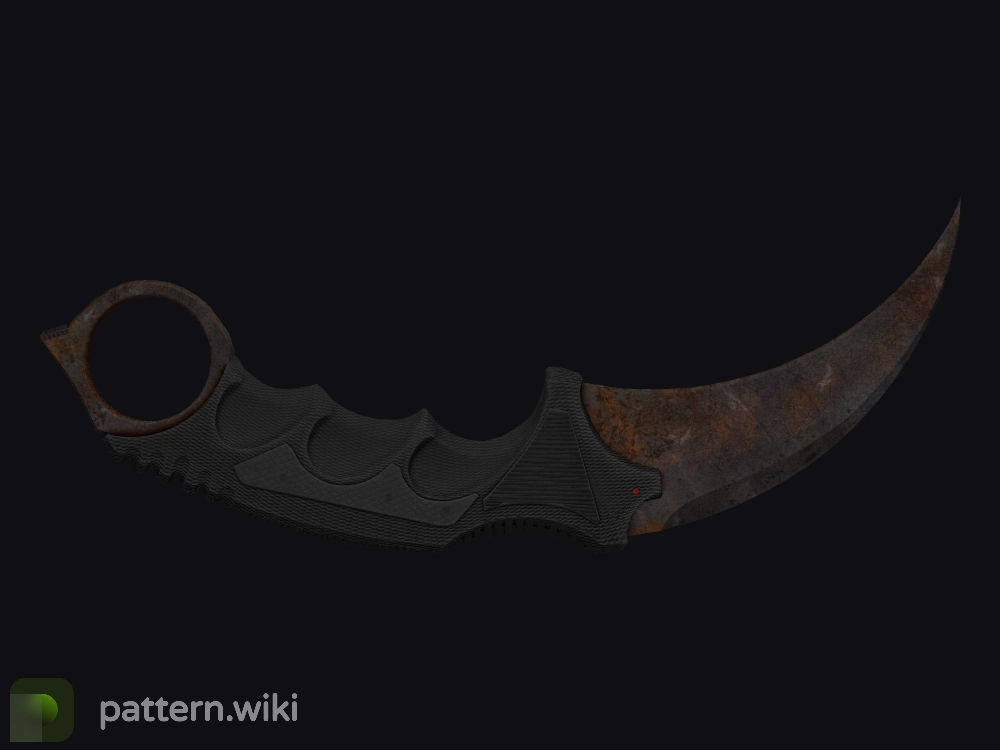 Karambit Rust Coat seed 292