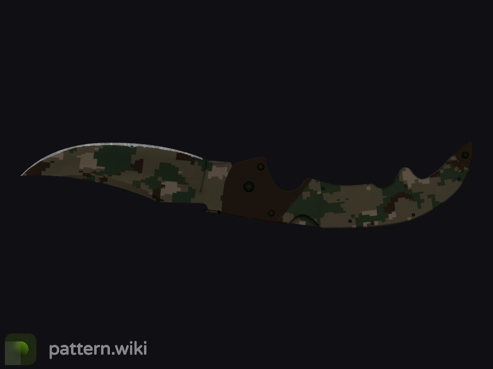 Falchion Knife Forest DDPAT seed 45