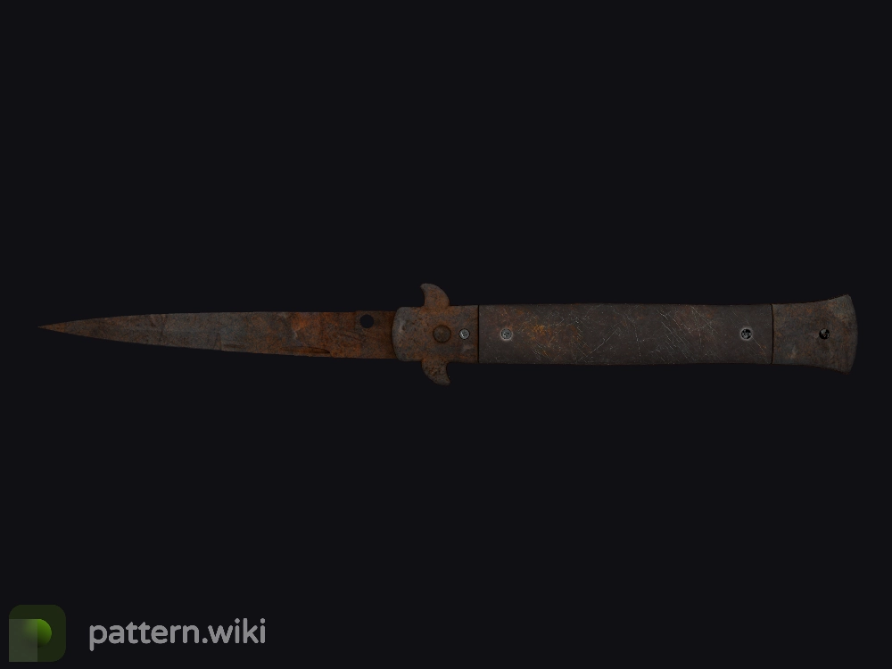 Stiletto Knife Rust Coat seed 87