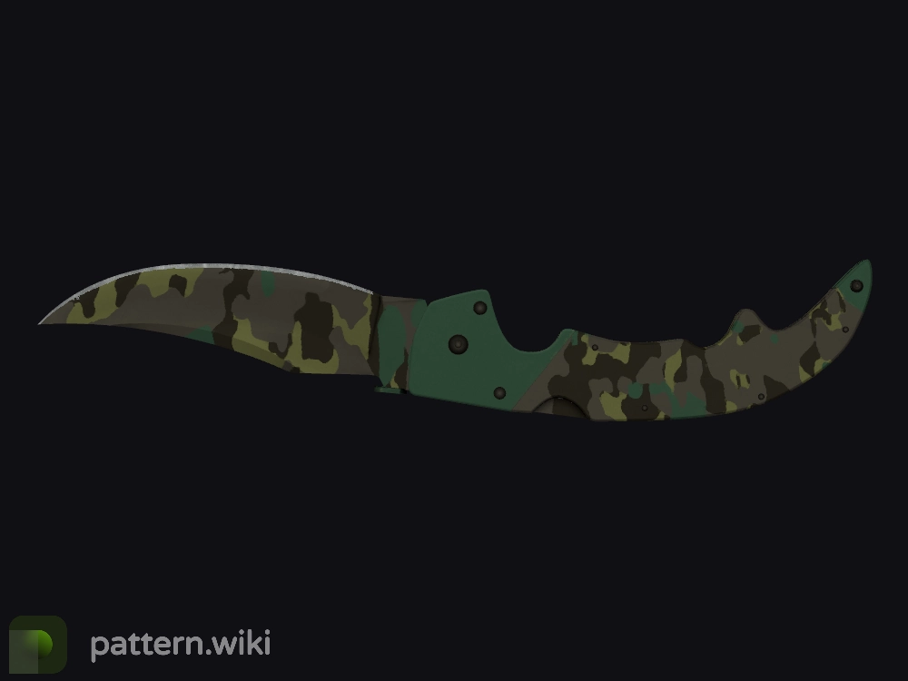 Falchion Knife Boreal Forest seed 202