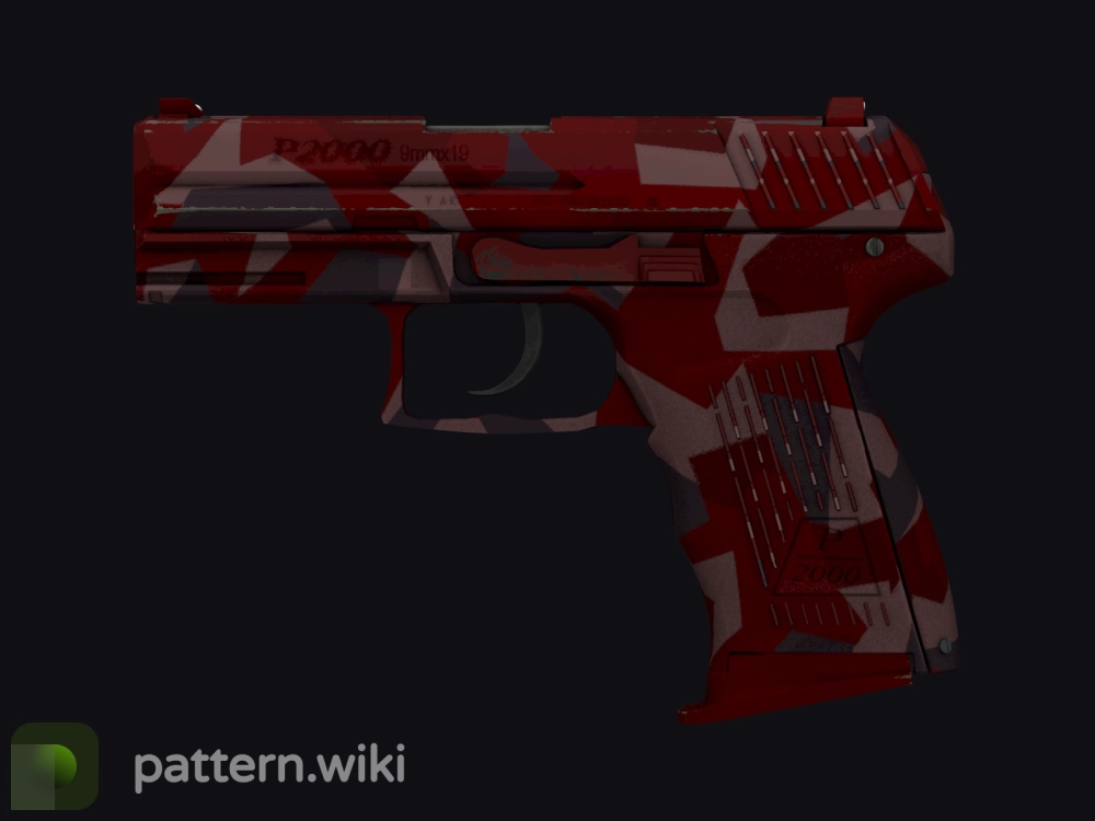 P2000 Red FragCam seed 458