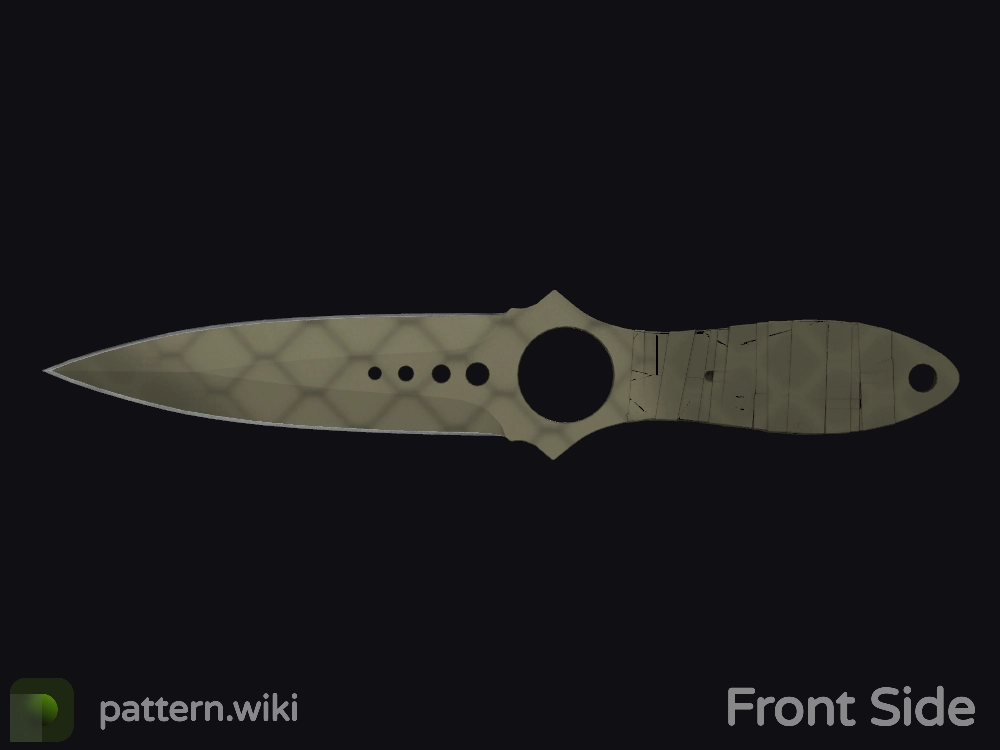 Skeleton Knife Safari Mesh seed 324