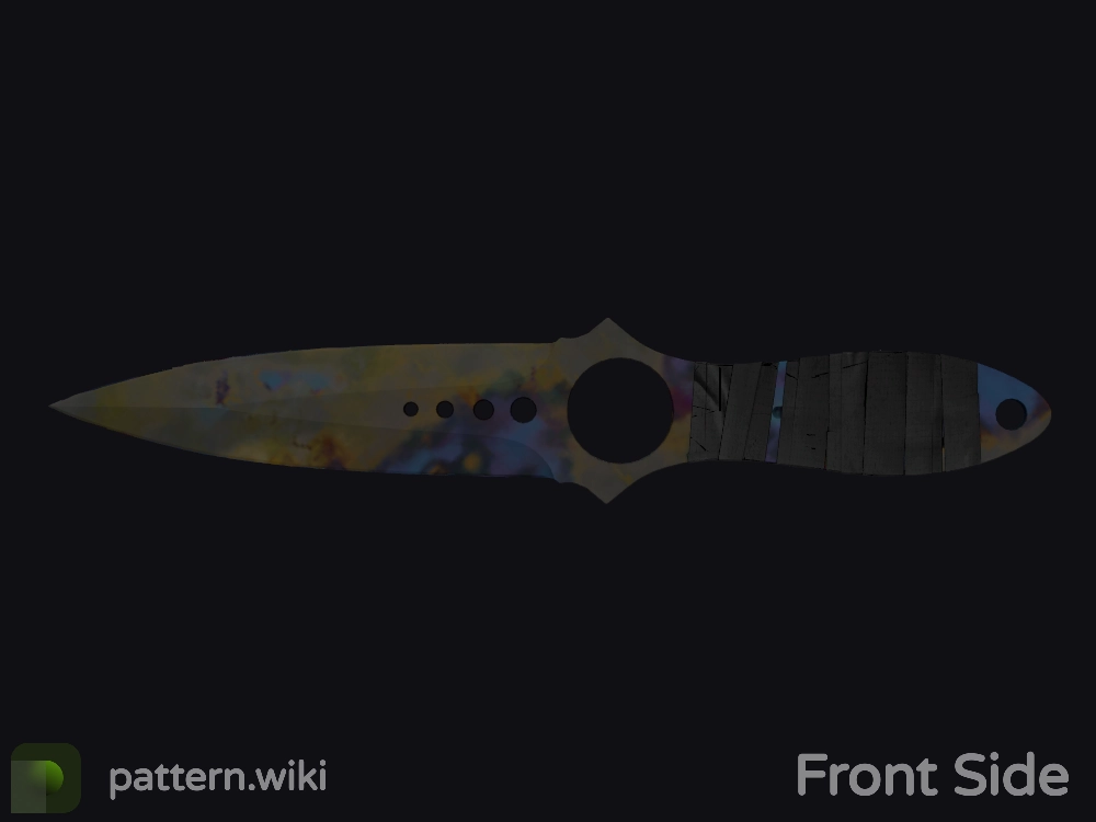 Skeleton Knife Case Hardened seed 153