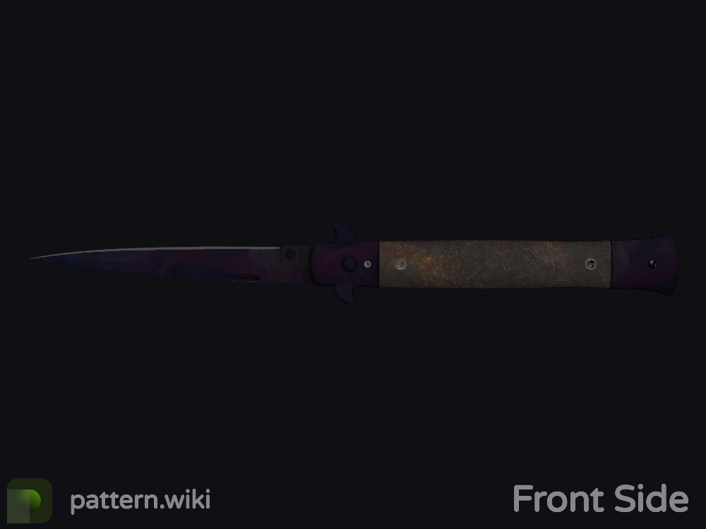 Stiletto Knife Doppler seed 8