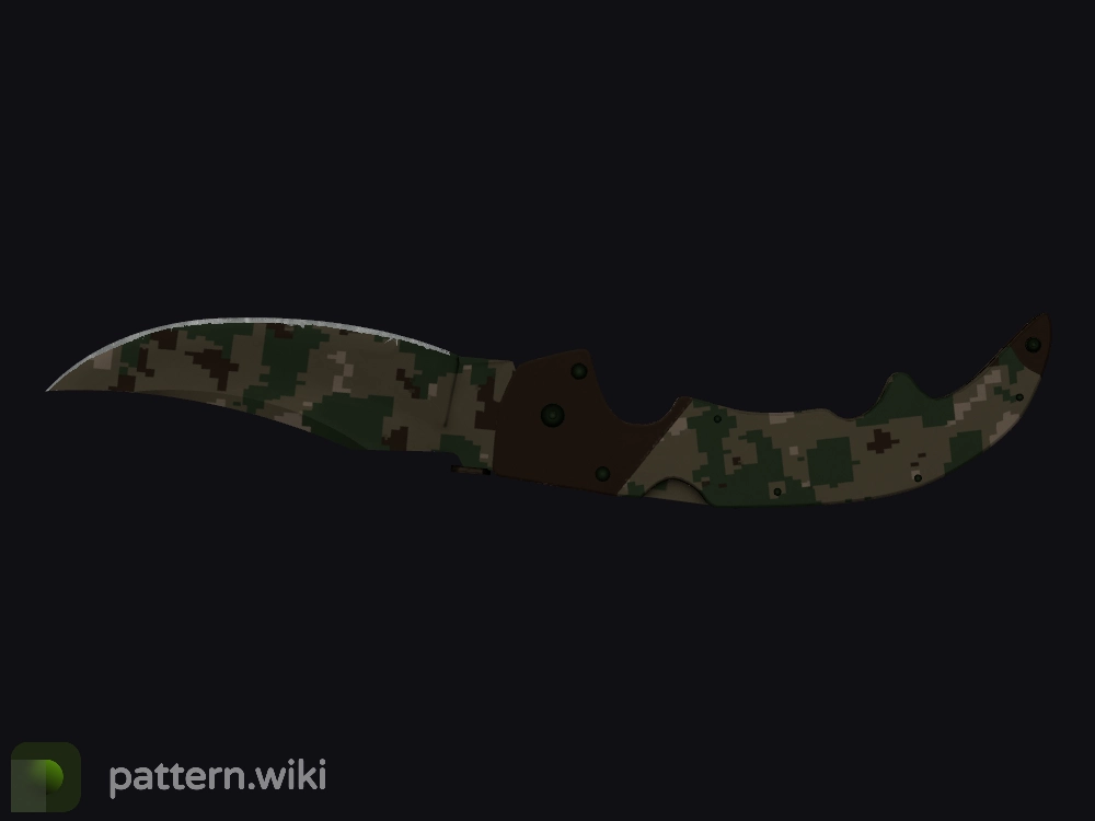 Falchion Knife Forest DDPAT seed 470