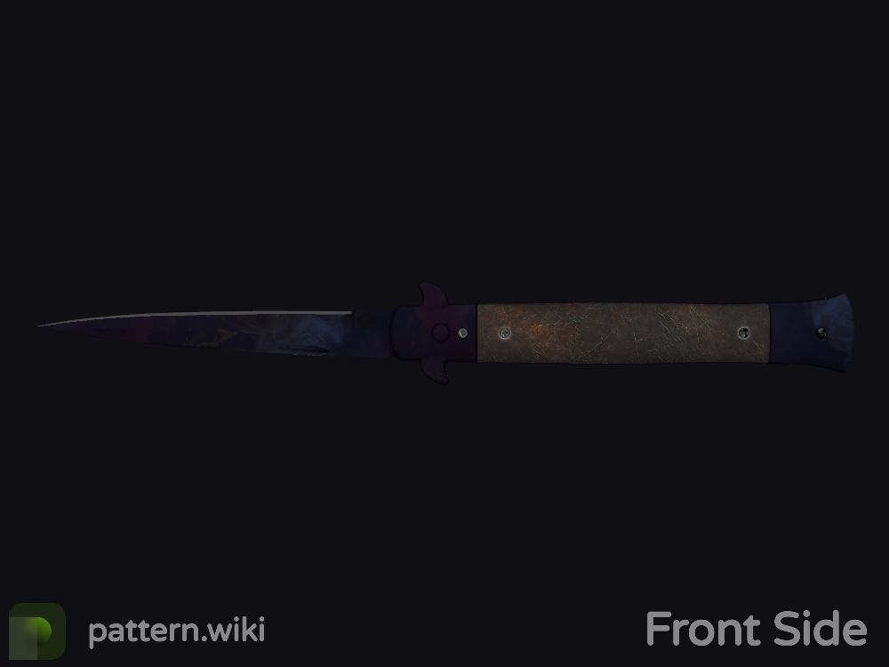 Stiletto Knife Doppler seed 190