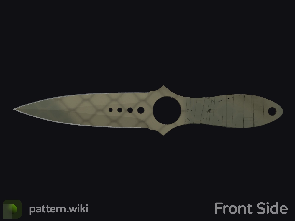 Skeleton Knife Safari Mesh seed 354