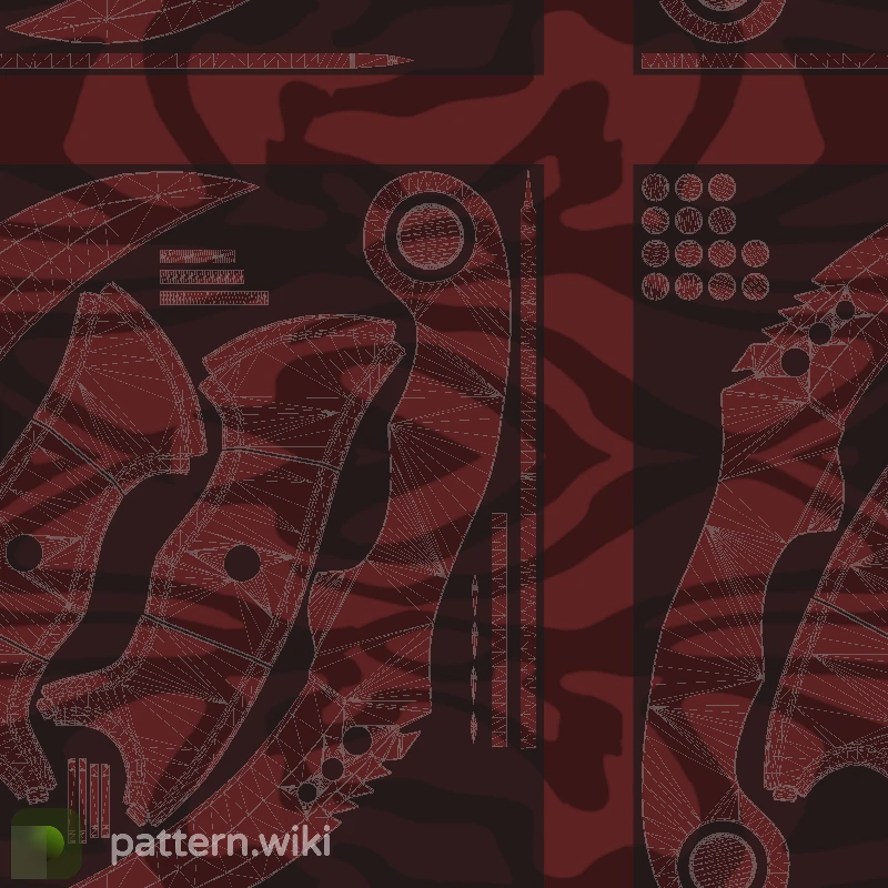 Talon Knife Slaughter seed 24 pattern template