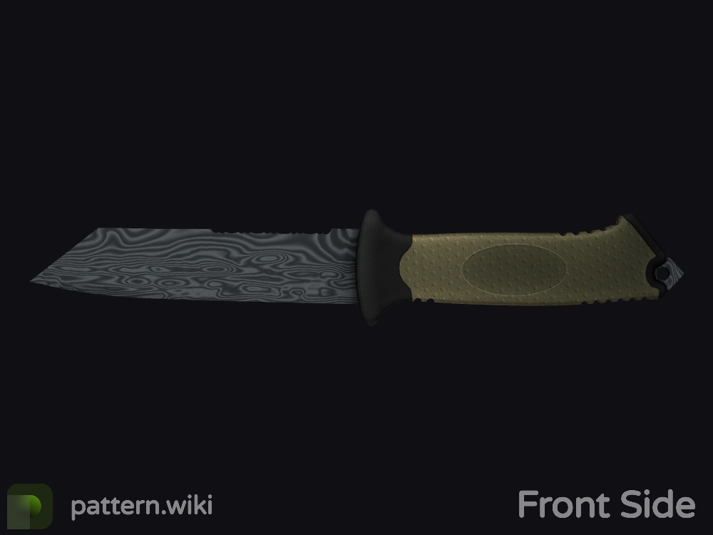 Ursus Knife Damascus Steel seed 542