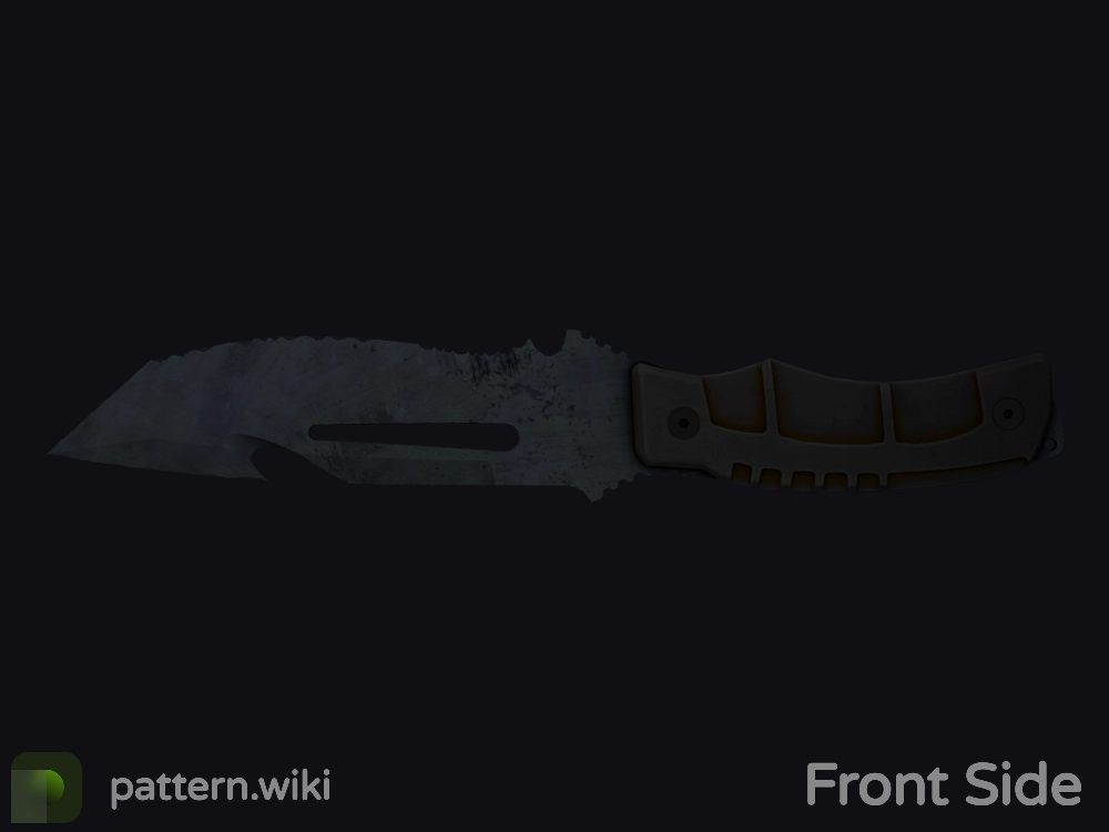 Survival Knife Blue Steel seed 66