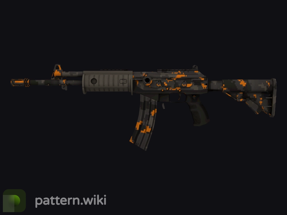 Galil AR Orange DDPAT seed 526