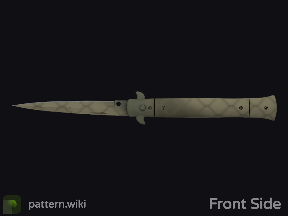 Stiletto Knife Safari Mesh seed 863