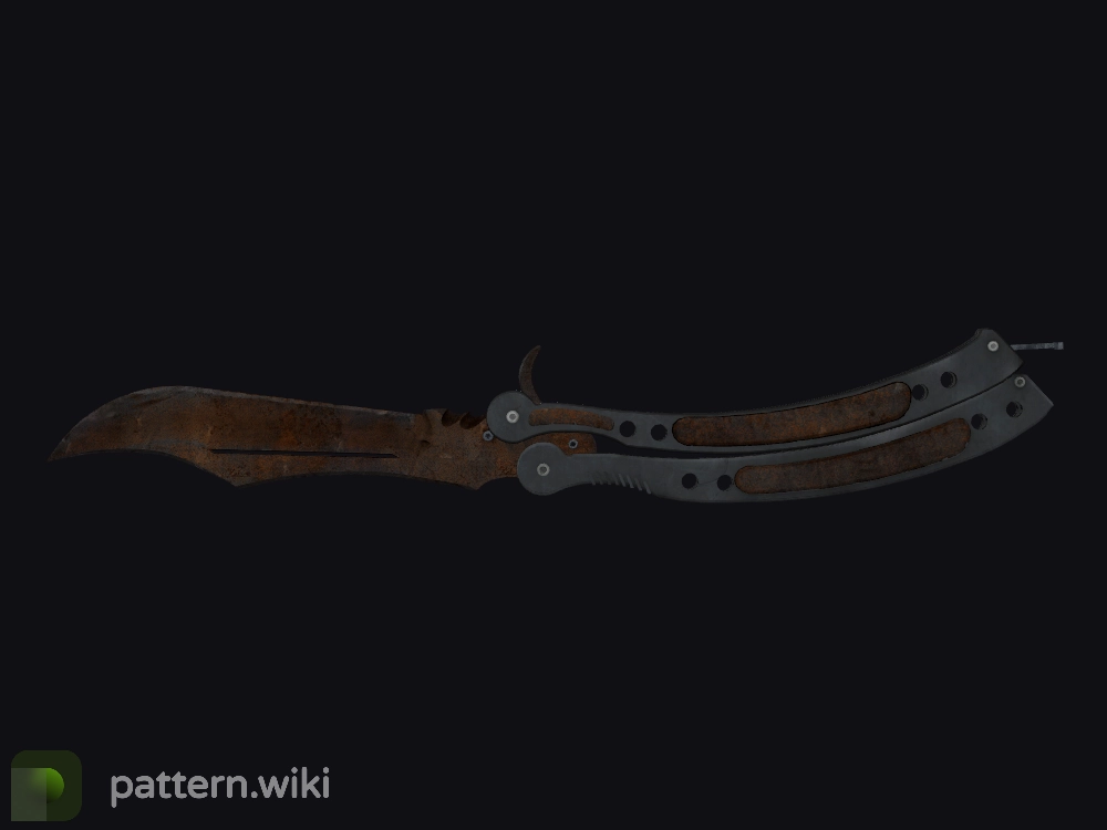 Butterfly Knife Rust Coat seed 36