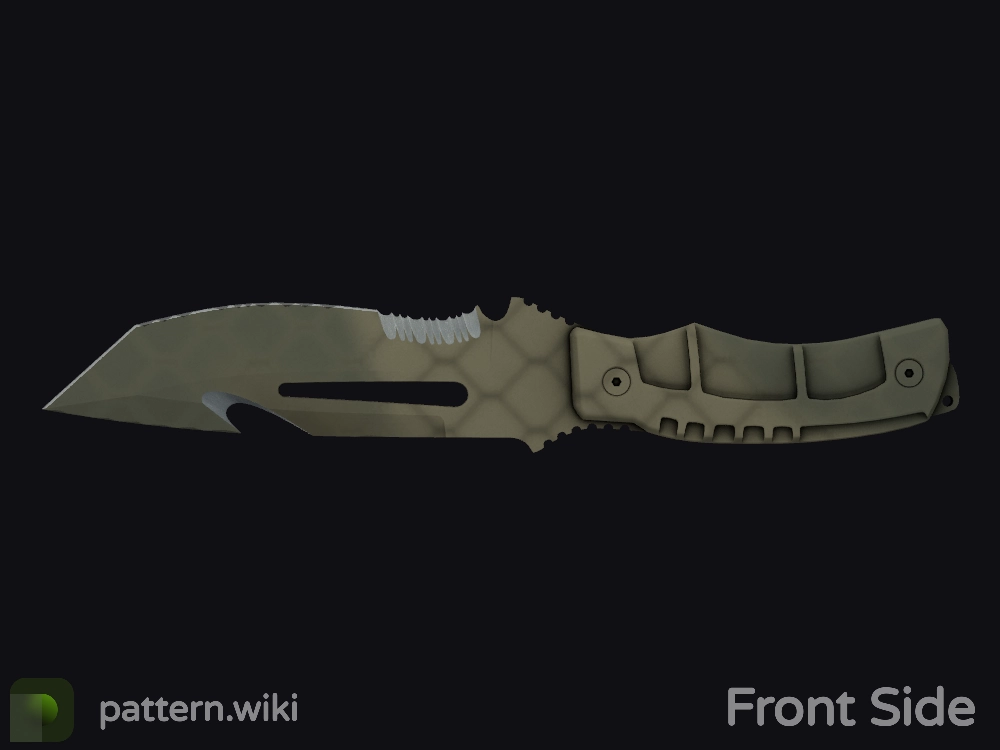 Survival Knife Safari Mesh seed 696