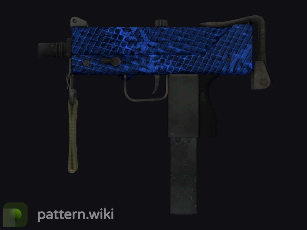 MAC-10 Lapis Gator seed 224