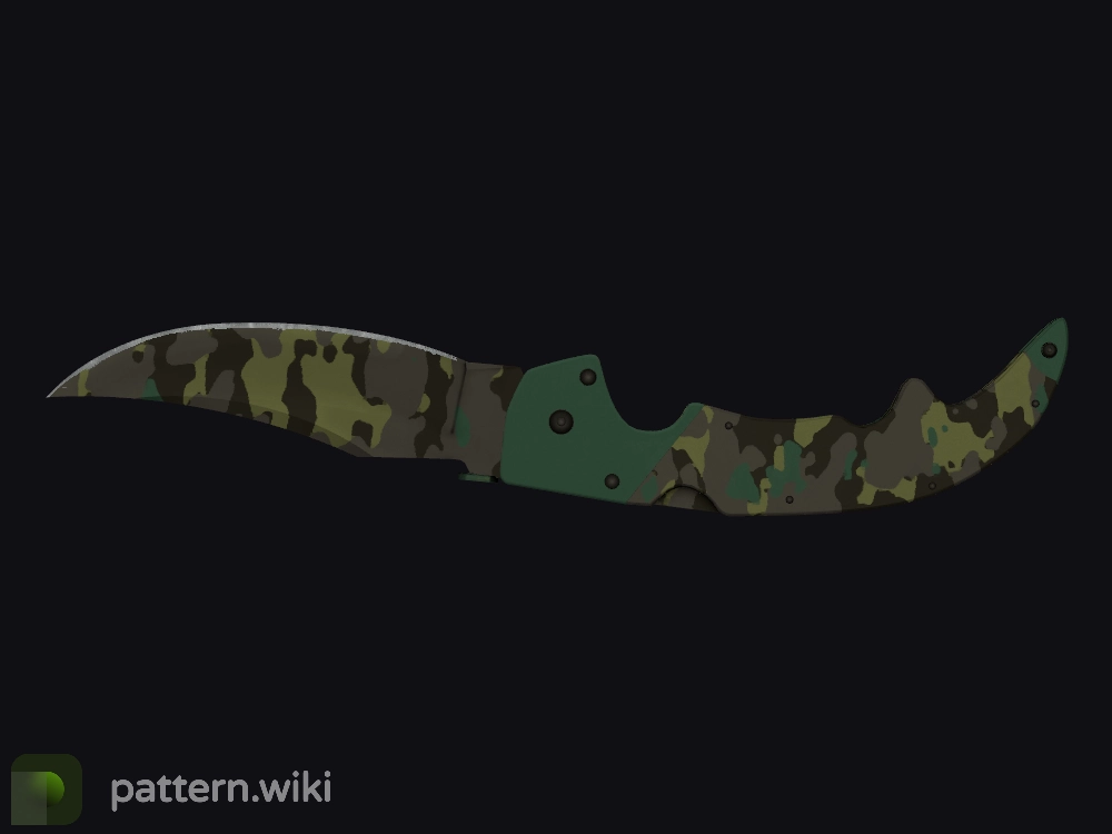Falchion Knife Boreal Forest seed 84