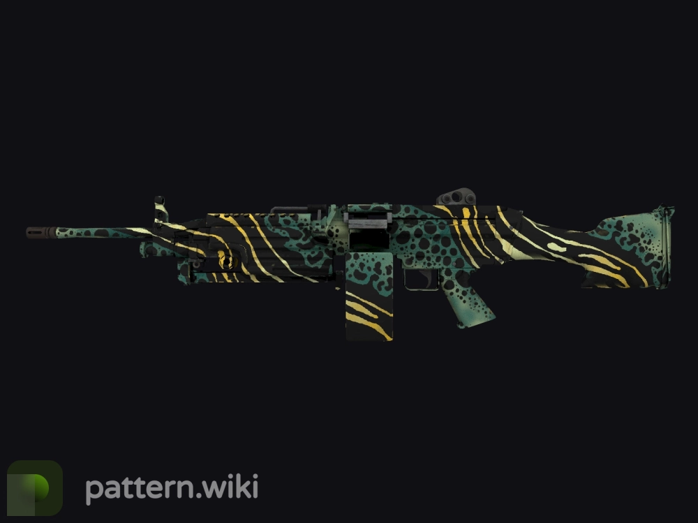 M249 Emerald Poison Dart seed 692