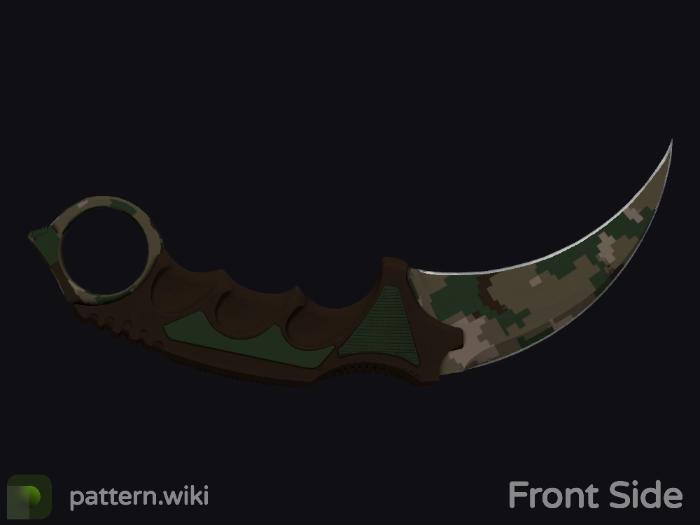 Karambit Forest DDPAT seed 244