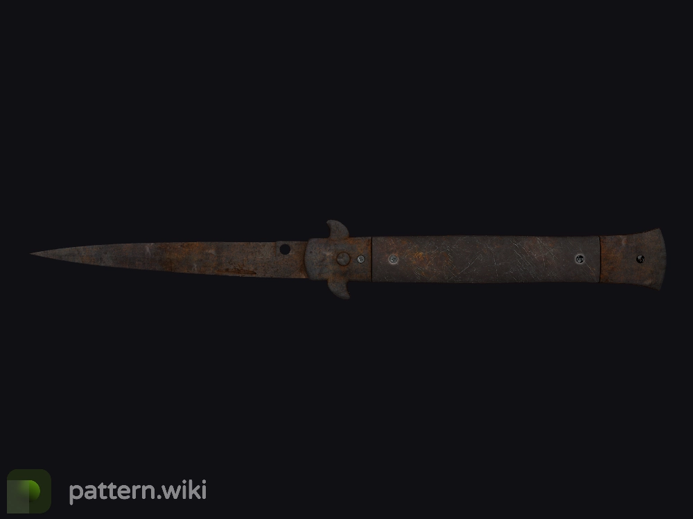 Stiletto Knife Rust Coat seed 402