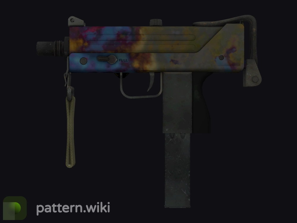 MAC-10 Case Hardened seed 967