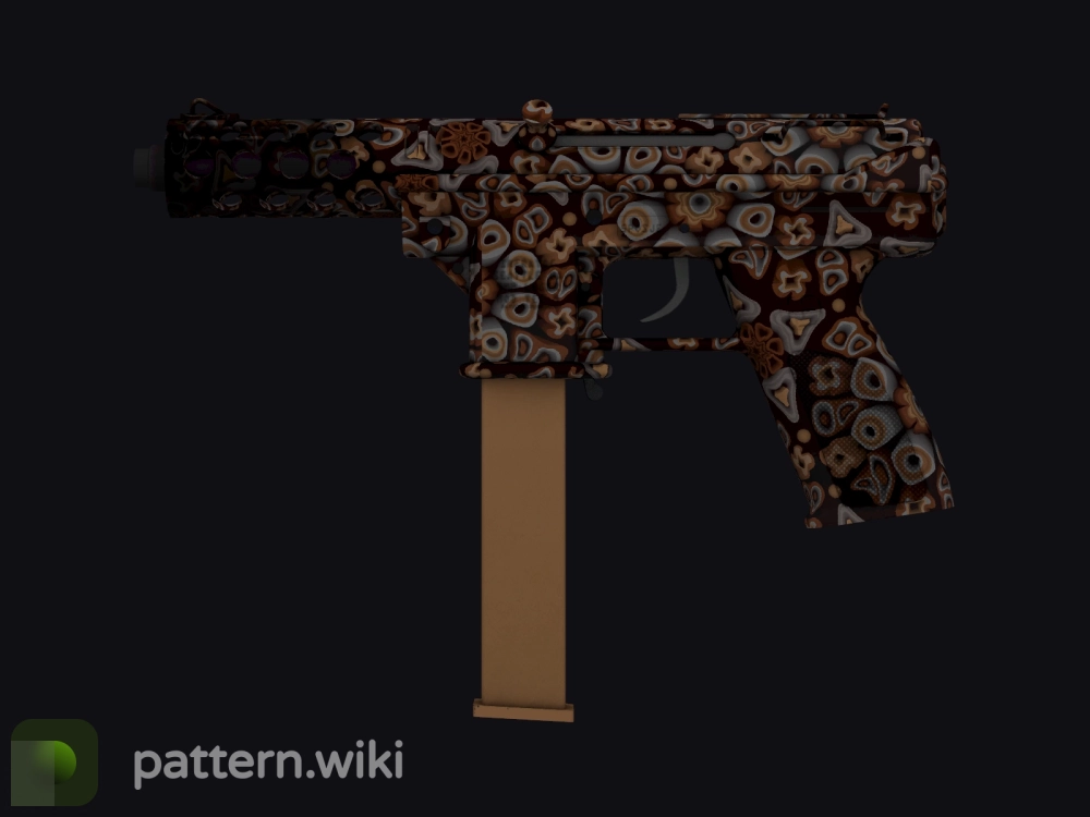 Tec-9 Orange Murano seed 470