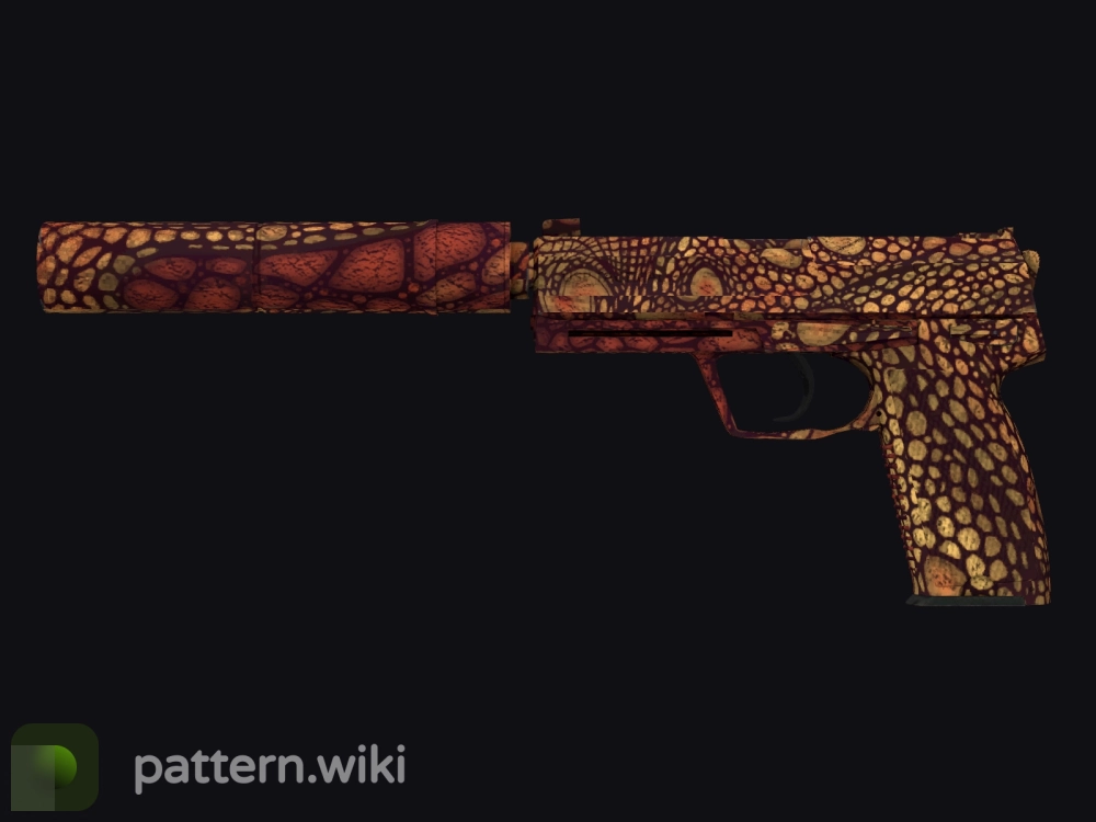 USP-S Orange Anolis seed 495