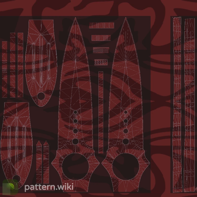 Skeleton Knife Slaughter seed 177 pattern template