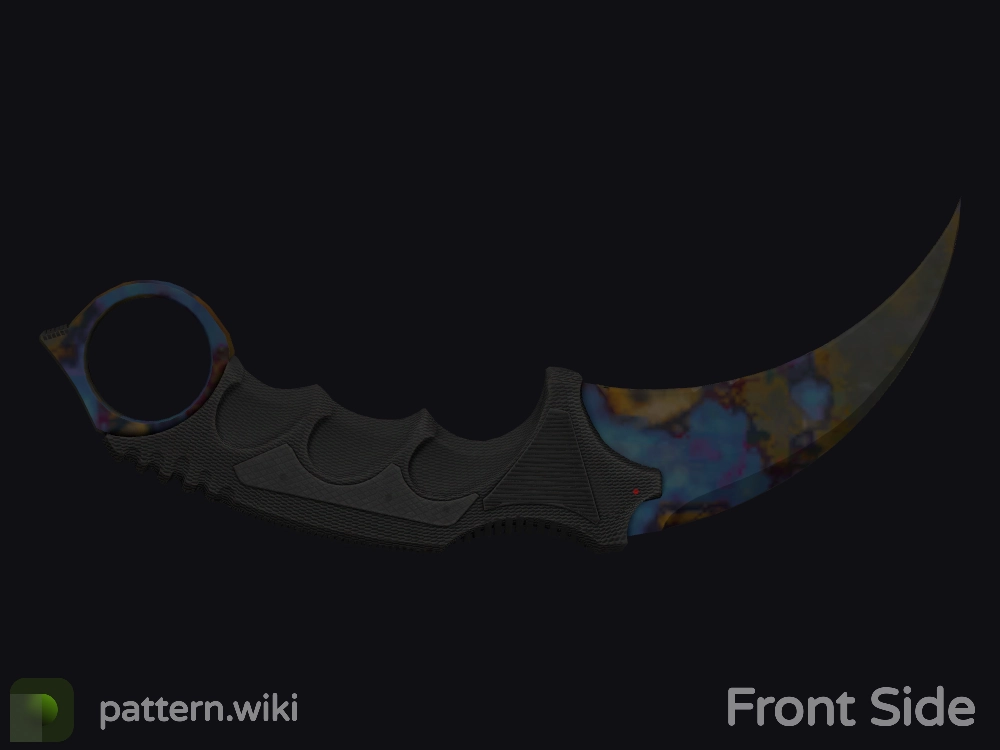 Karambit Case Hardened seed 635