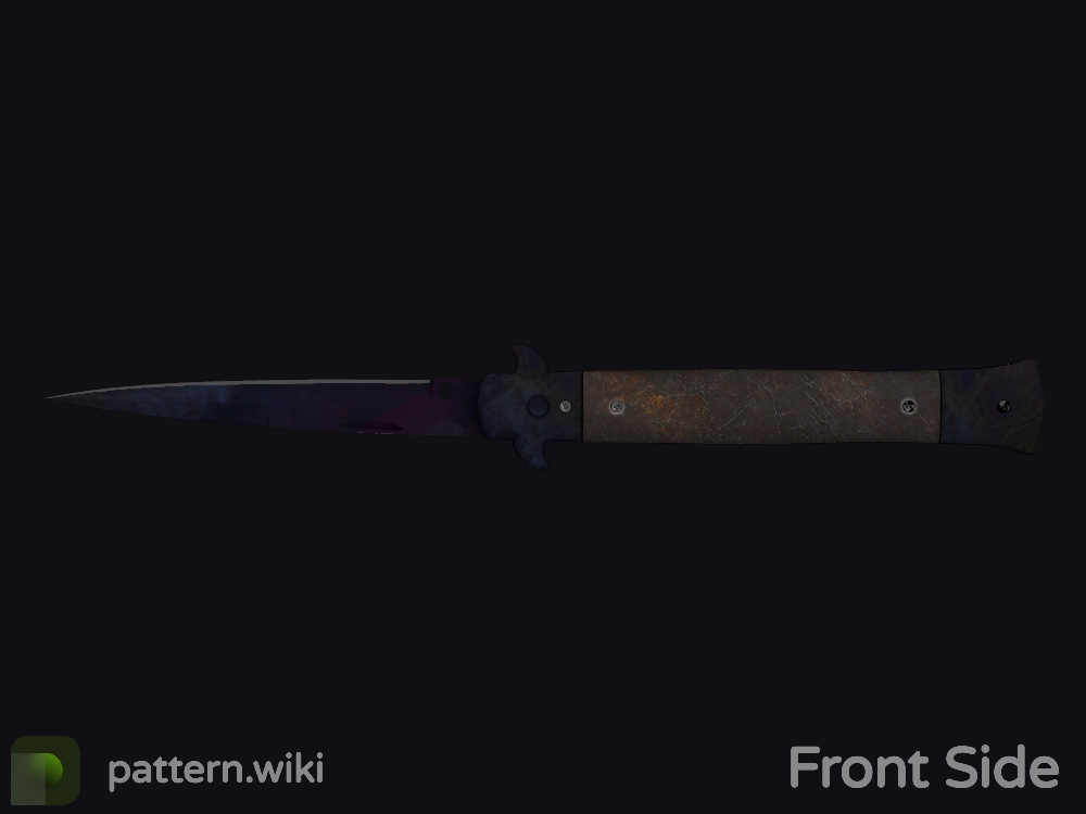 Stiletto Knife Doppler seed 410