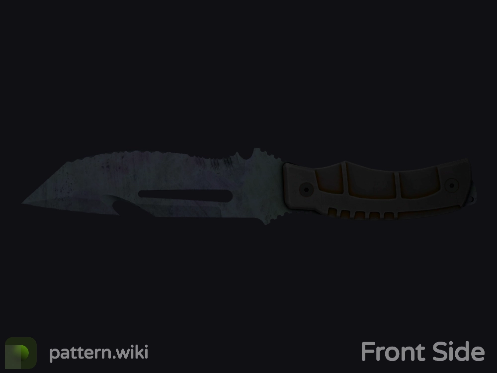 Survival Knife Blue Steel seed 123