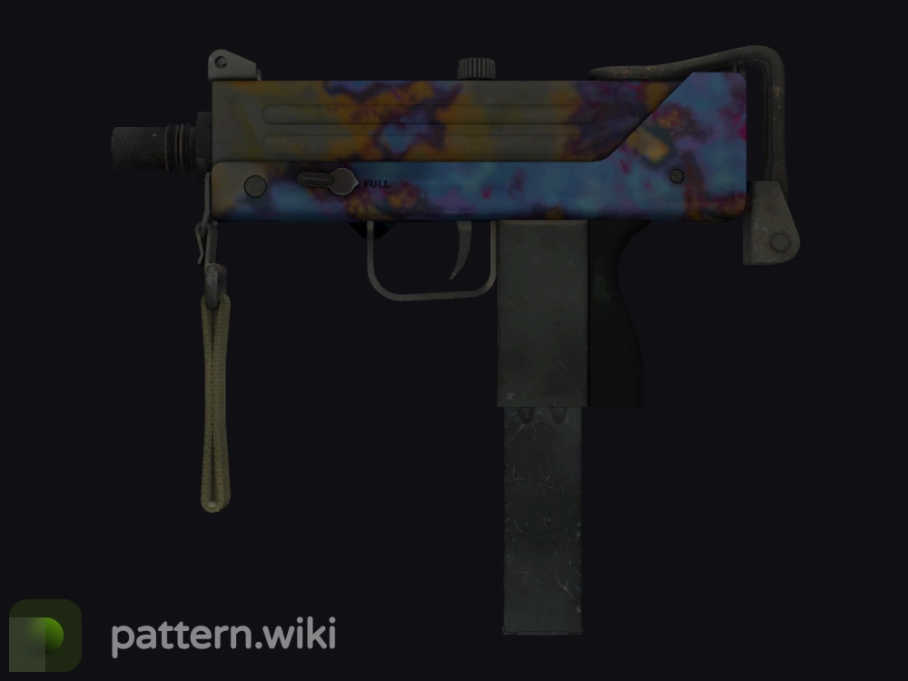 MAC-10 Case Hardened seed 278